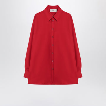 Ami Paris Red wool shirt