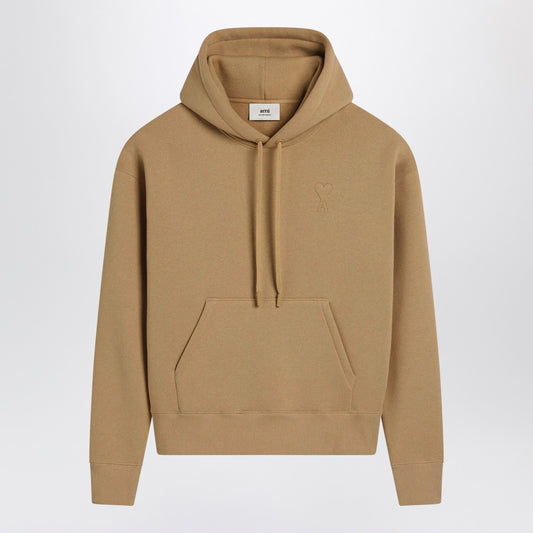 Ami Paris Camel Ami De Coeur hoodie