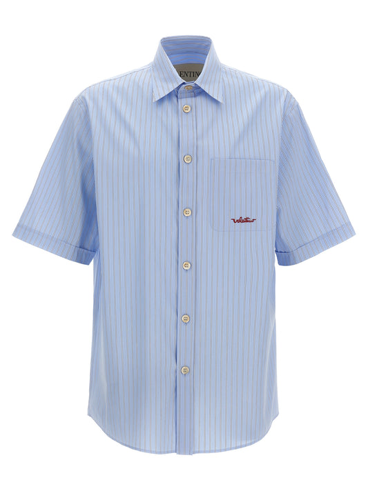 Valentino Garavani Vlogo Embroidery Shirt