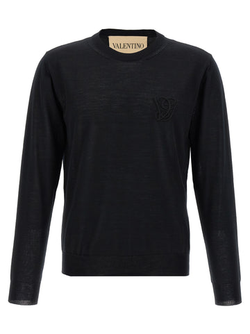 Valentino Garavani Logo Embroidery Sweater