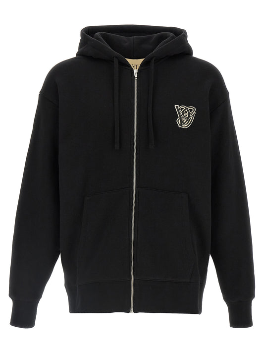 Valentino Garavani Hoodie Vg Patch