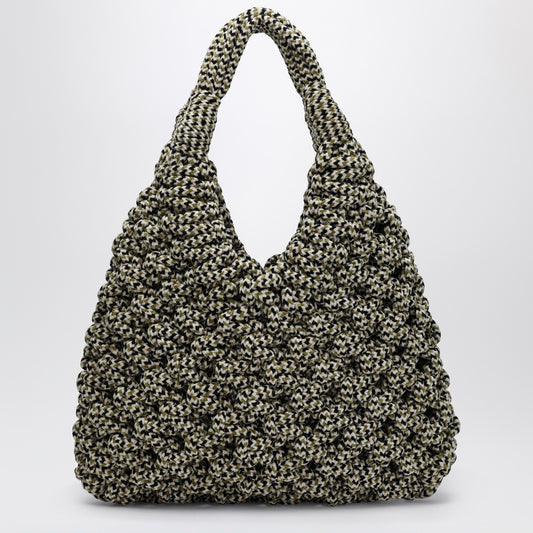 Hibourama Vannifique Maxi Bag in Multicolor Velvet