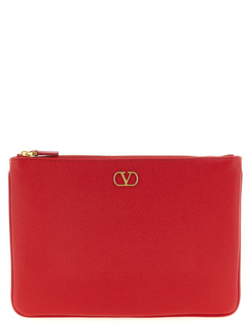 Valentino Garavani Vlogo Signature Clutch Bag