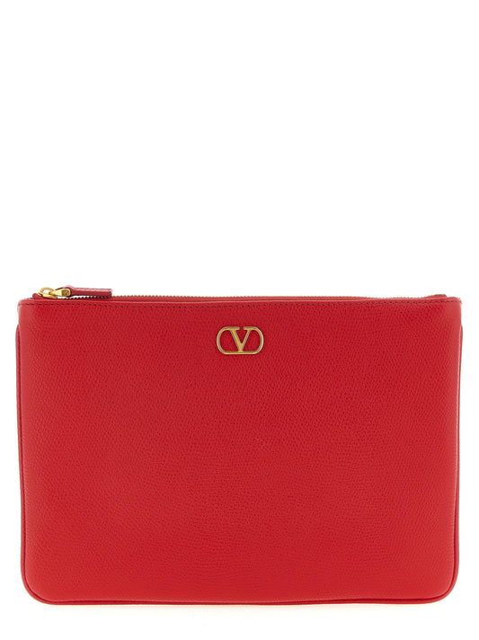 Valentino Garavani Vlogo Signature Clutch Bag