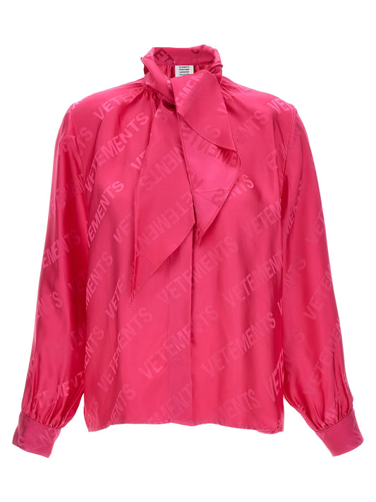 Vetements Monogram Blouse