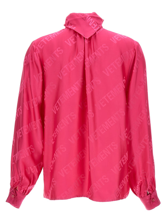Vetements Monogram Blouse