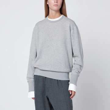 DARKPARK Grey melange cashmere blend sweatshirt