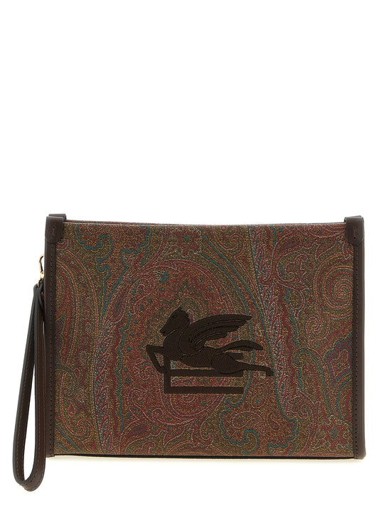 Etro Medium Arnica Clutch Bag