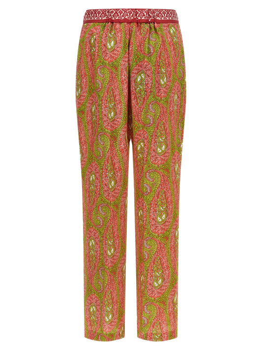 Etro Paisley Foliage Pants
