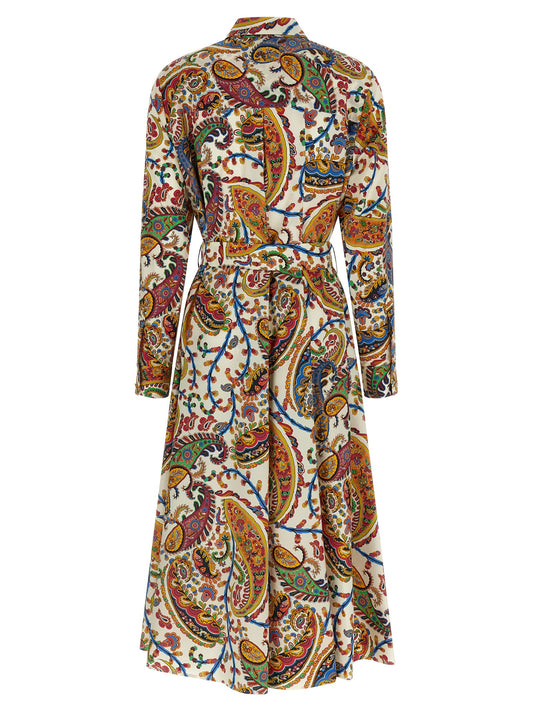 Etro Paisley Foliage Dress