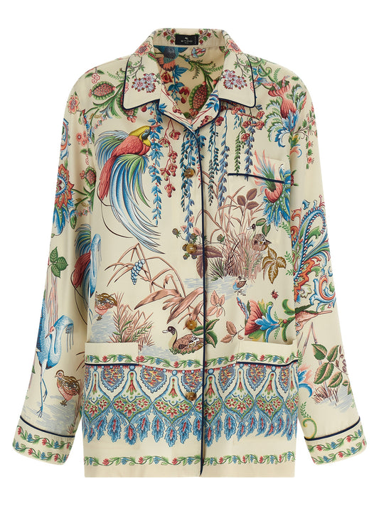 Etro Flora E Fauna Print Shirt