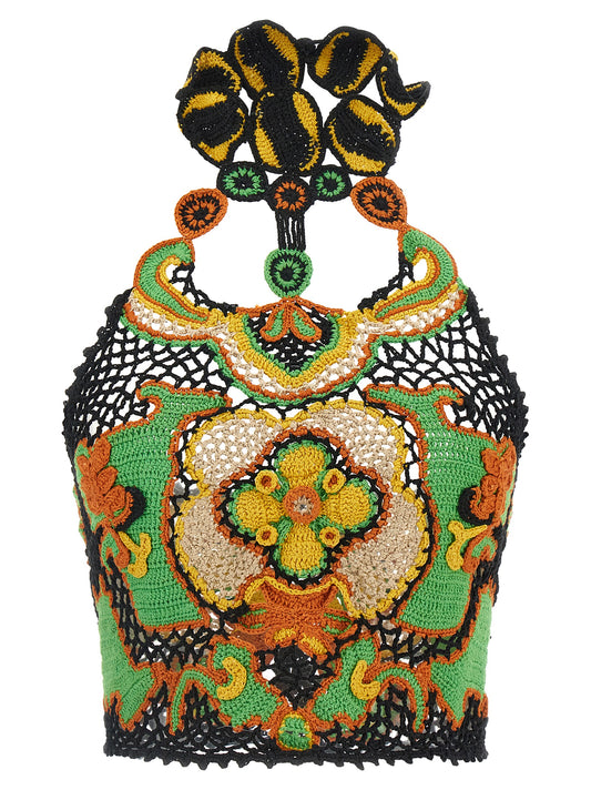 Etro Crochet Top
