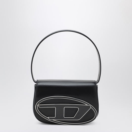 Diesel 1DR-Iconic leather bag in black