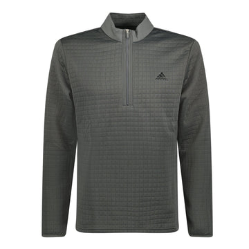 Adidas Dwr Block Golf Quarter Zip Grey