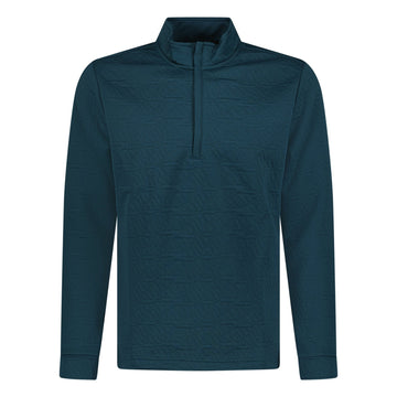 Adidas Dwr Quarter Zip Golf Sweatshirt Dark Green