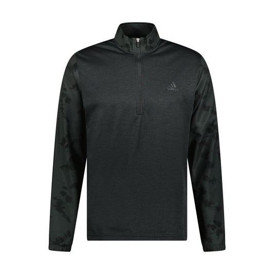 Adidas Quarter Zip Golf Sweatshirt Black