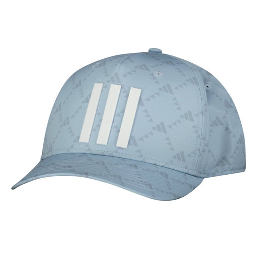 Adidas Tour 3 Stripe Cap Sky Blue