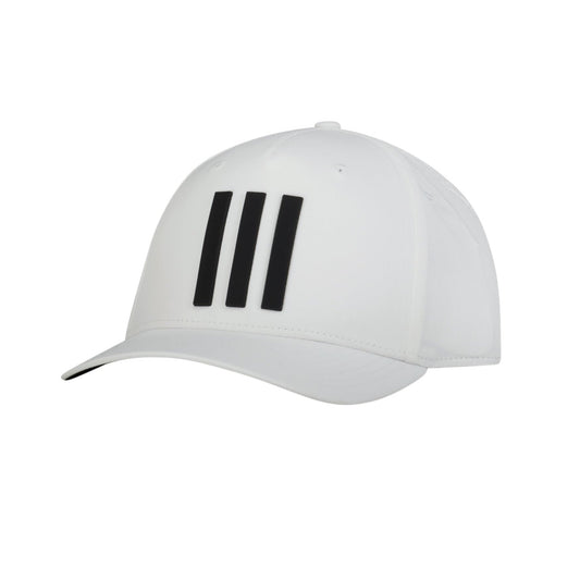 Adidas Tour 3 Stripe Cap White