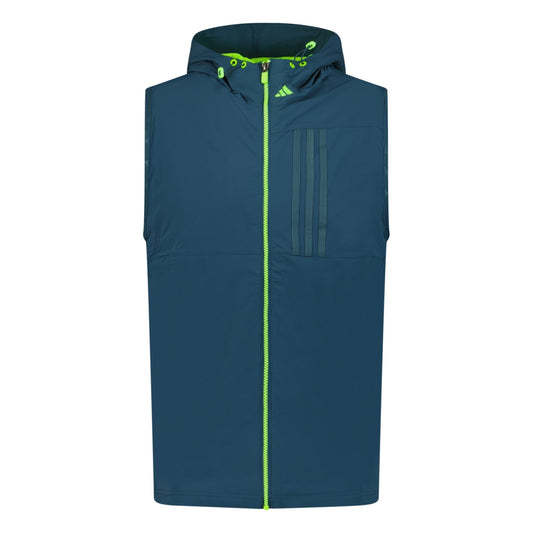 Adidas Wind Ready Golf Gilet Dark Green