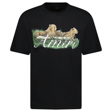 Amiri Cheetah Logo T-Shirt Black