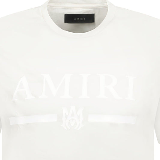 Amiri Ma Bar Logo T-Shirt Alabaster