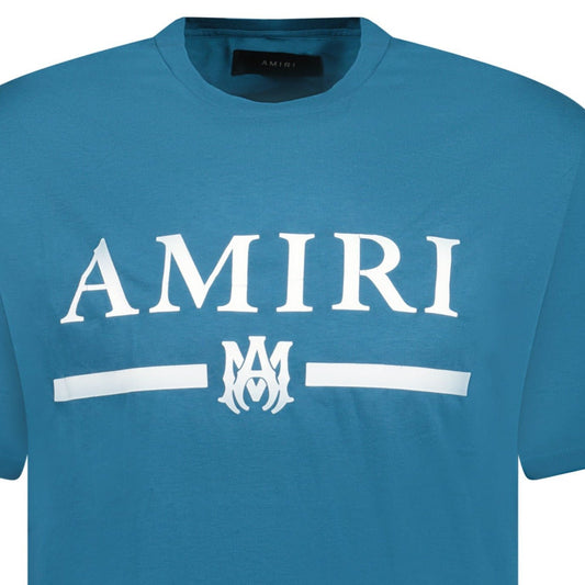 Amiri Ma Bar Logo T-Shirt Teal (Defect)