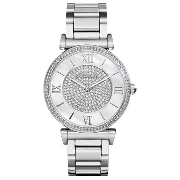 Michael Kors MK3355 Ladies Catlin Bracelet Silver Watch