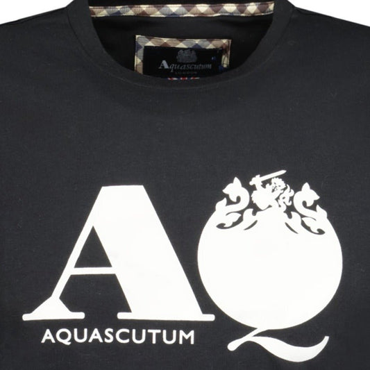 Aquascutum "A" Logo T-Shirt Black