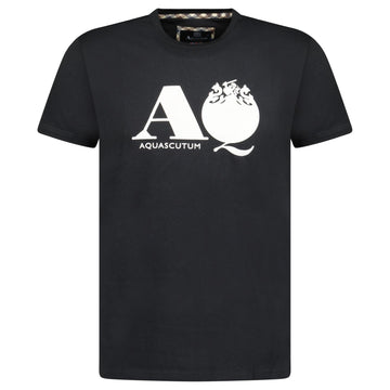 Aquascutum "A" Logo T-Shirt Black