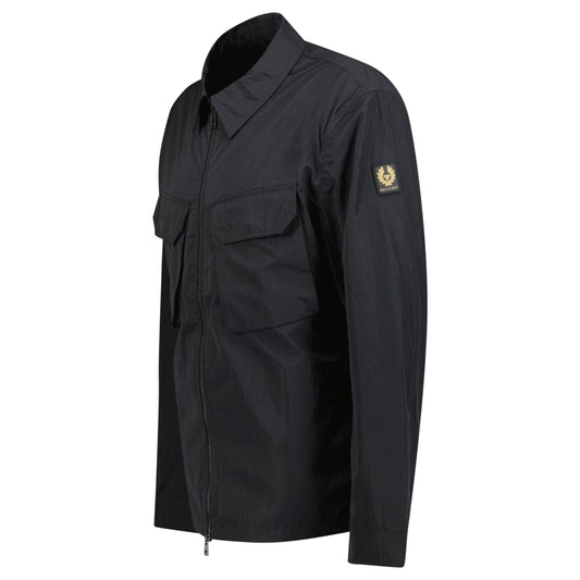 Belstaff Staunton Overshirt Jacket Black