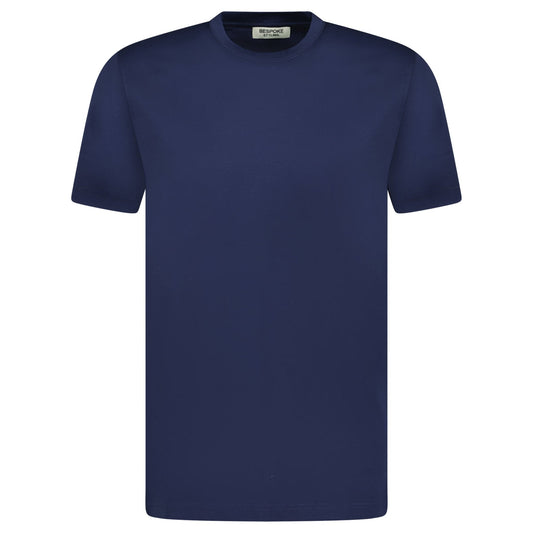 Bespoke Styling Mercerized Cotton T-Shirt Navy