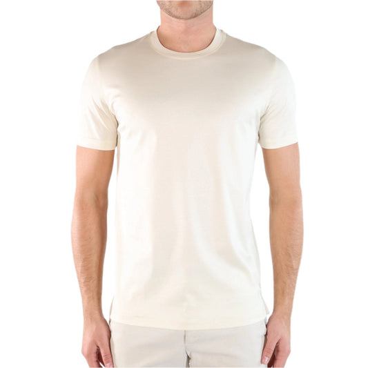 Bespoke Styling Mercerized Cotton T-Shirt Off-White