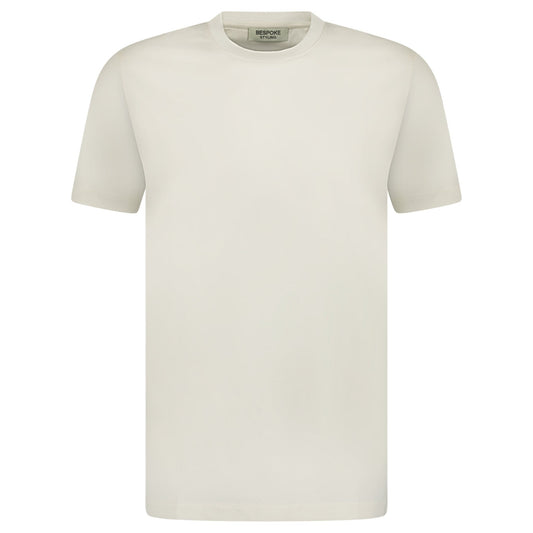 Bespoke Styling Mercerized Cotton T-Shirt Off-White