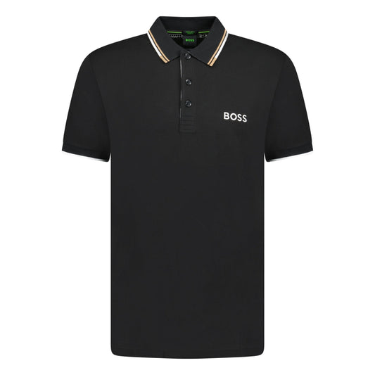 Hugo Boss Green Label Paddy Pro Polo Shirt Black