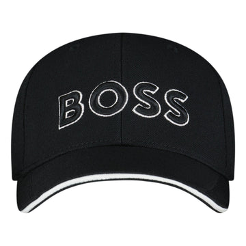 Hugo Boss Logo Embroidered Cap Black