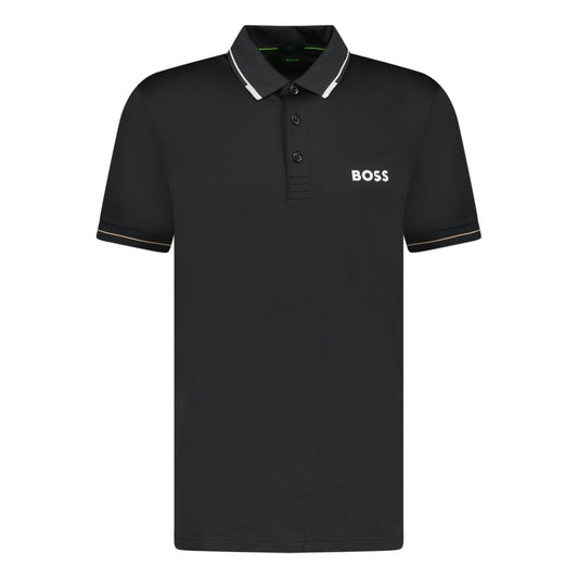 Hugo Boss Paul Pro Polo T-Shirt Black