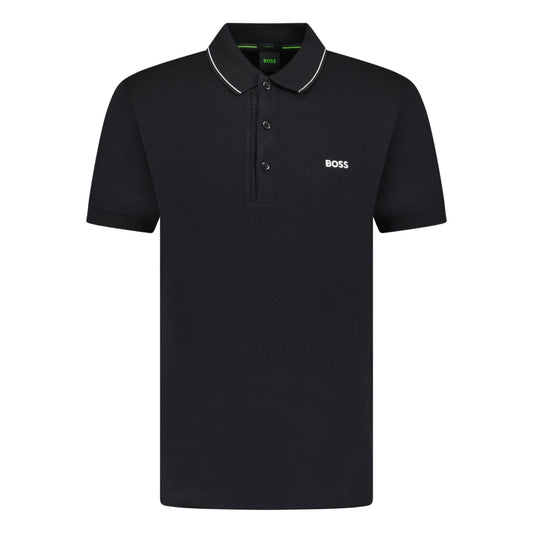 Hugo Boss Paule 4 Polo T-Shirt Black