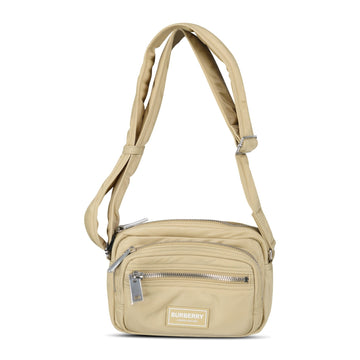 Burberry 'Ellison' Cross Body Messenger Bag Gold Honey