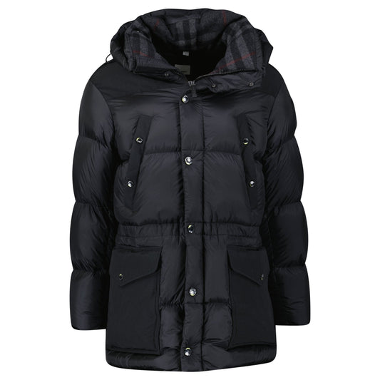 Burberry 'Lindford' Puffer Coat in Black