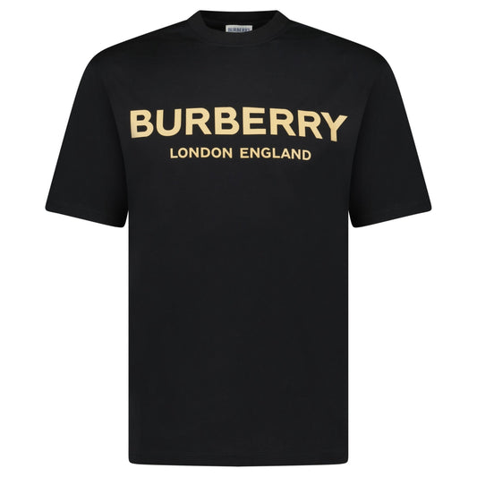 Burberry 'Maud' Logo Print T-Shirt Black
