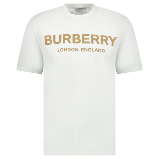 Burberry 'Ellison' London Logo Print T-Shirt White