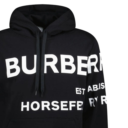 Burberry 'Farley' Hooded Sweatshirt Black
