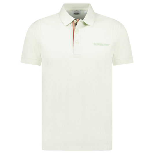 Burberry 'Hartford' Signature Colour Placket Polo Pistachio
