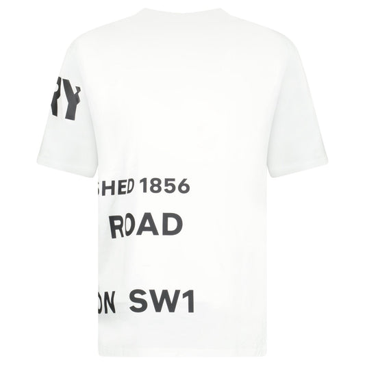 Burberry Horseferry Cotton T-Shirt White