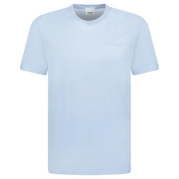 Burberry 'Jenson' Crew Neck Logo T-Shirt Light Blue