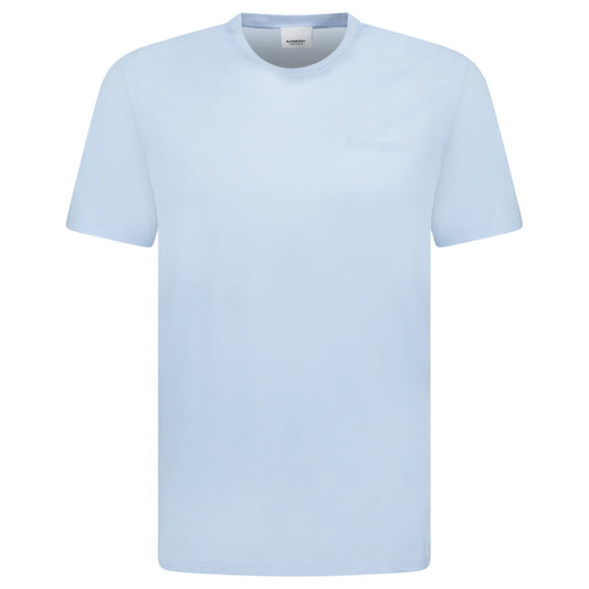 Burberry 'Jenson' Crew Neck Logo T-Shirt Light Blue