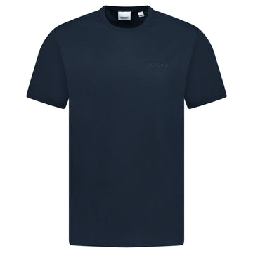 Burberry 'Jenson' Crew Neck Logo T-Shirt Navy