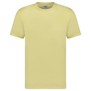 Burberry 'Jenson' Crew Neck Logo T-Shirt Yellow
