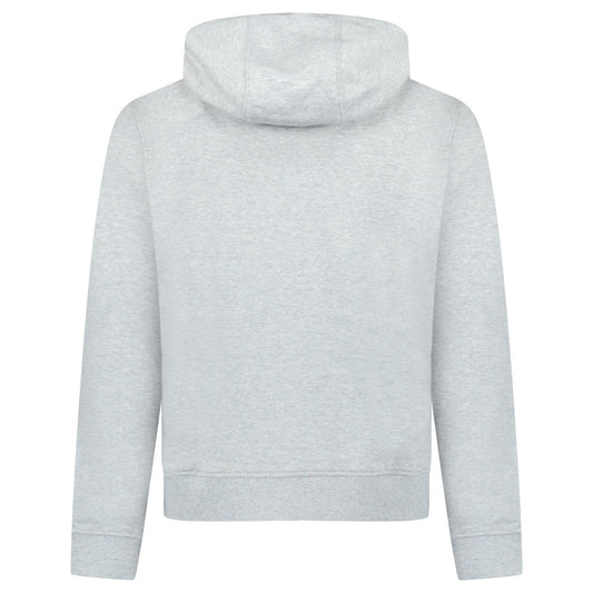Burberry 'Keira' Logo Hoodie Zip Sweatshirt Grey