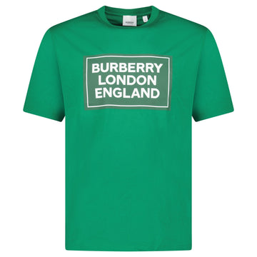 Burberry London England Logo T-Shirt Green